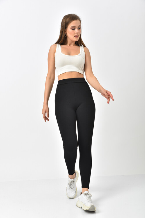 Krem Askılı Crop Büstiyer